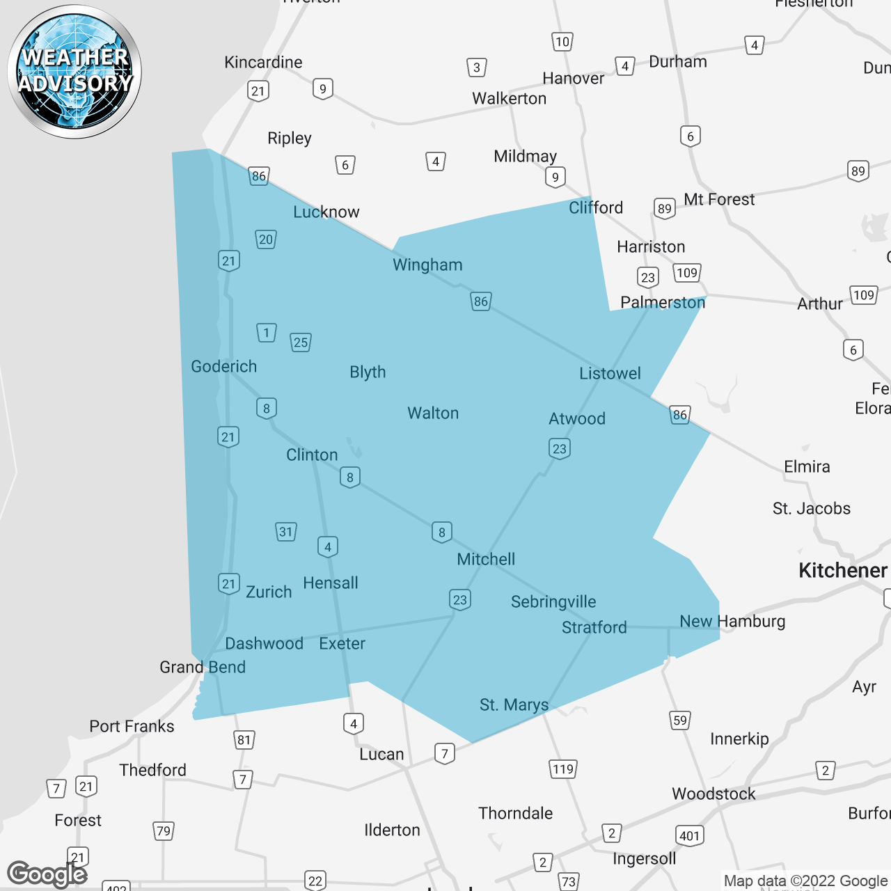 Snow And High Winds Expected Tuesday: Weather Advisory In Effect Snow And High Winds Expected Tuesday: Weather Advisory In Effect
