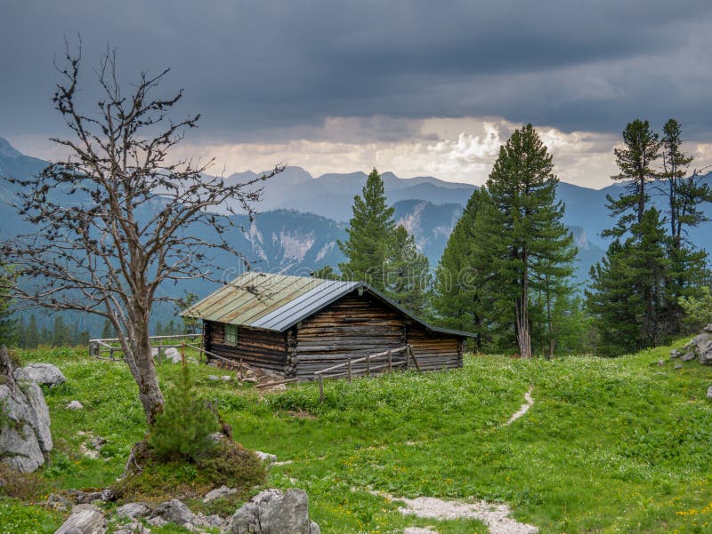 Southern French Alps: Late Snowfall And Stormy Weather Southern French Alps: Late Snowfall And Stormy Weather