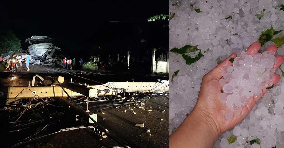 Summer's Arrival Delayed: Hailstorms Pummel Pools And Green Spaces Summer's Arrival Delayed: Hailstorms Pummel Pools And Green Spaces