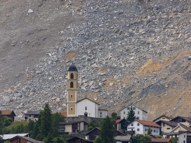 Swiss Mountain Village Faces Grave Landslide Threat Swiss Mountain Village Faces Grave Landslide Threat