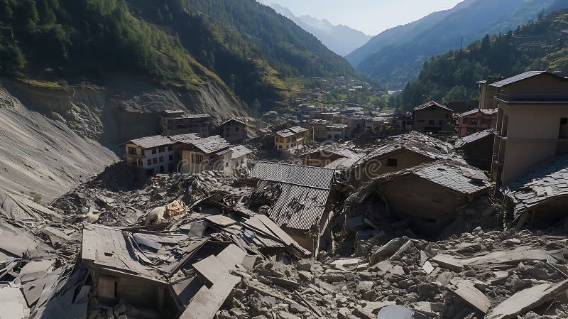 Swiss Mountain Village Under Threat: A Landslide Emergency Swiss Mountain Village Under Threat: A Landslide Emergency