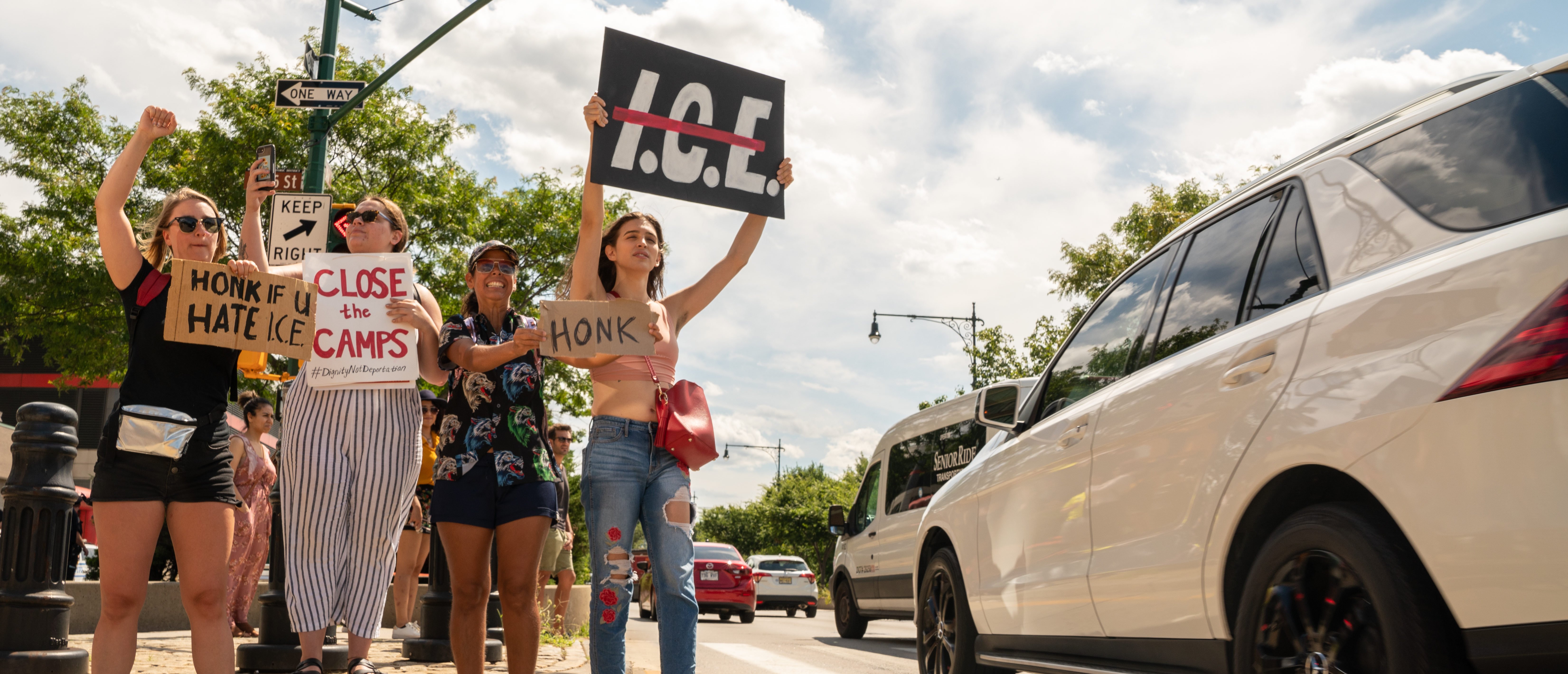 Tensions Flare As Crowd Intervenes In ICE Arrest Tensions Flare As Crowd Intervenes In ICE Arrest