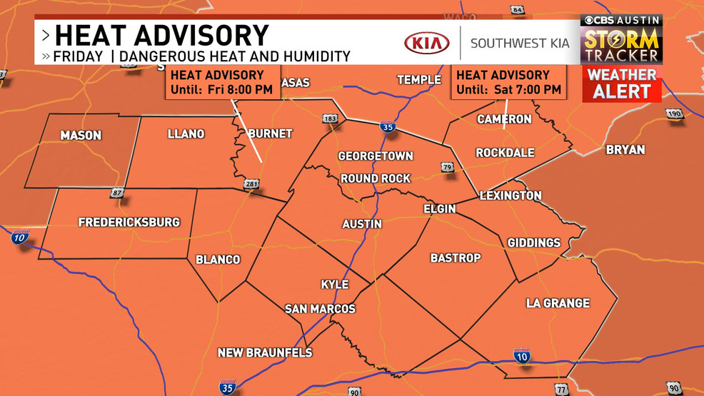 Texas Heat Advisory: Temperatures To Reach A Dangerous 111 Degrees Texas Heat Advisory: Temperatures To Reach A Dangerous 111 Degrees