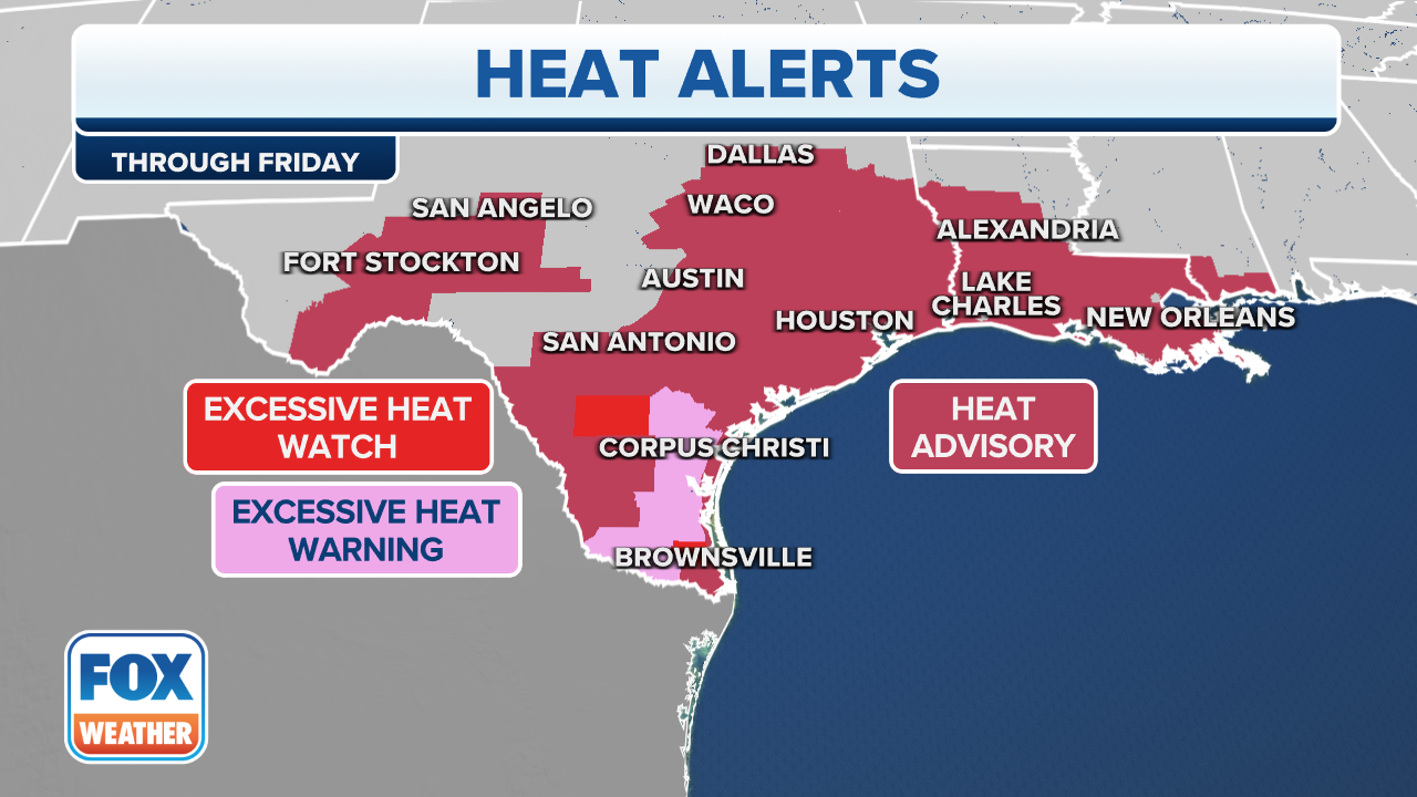 Texas Issues Heat Warning As Temperatures Expected To Soar To 111°F Texas Issues Heat Warning As Temperatures Expected To Soar To 111°F