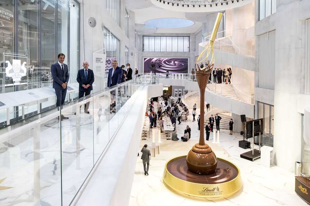The Grand Opening Of Lindt's Central London Chocolate Shop The Grand Opening Of Lindt's Central London Chocolate Shop
