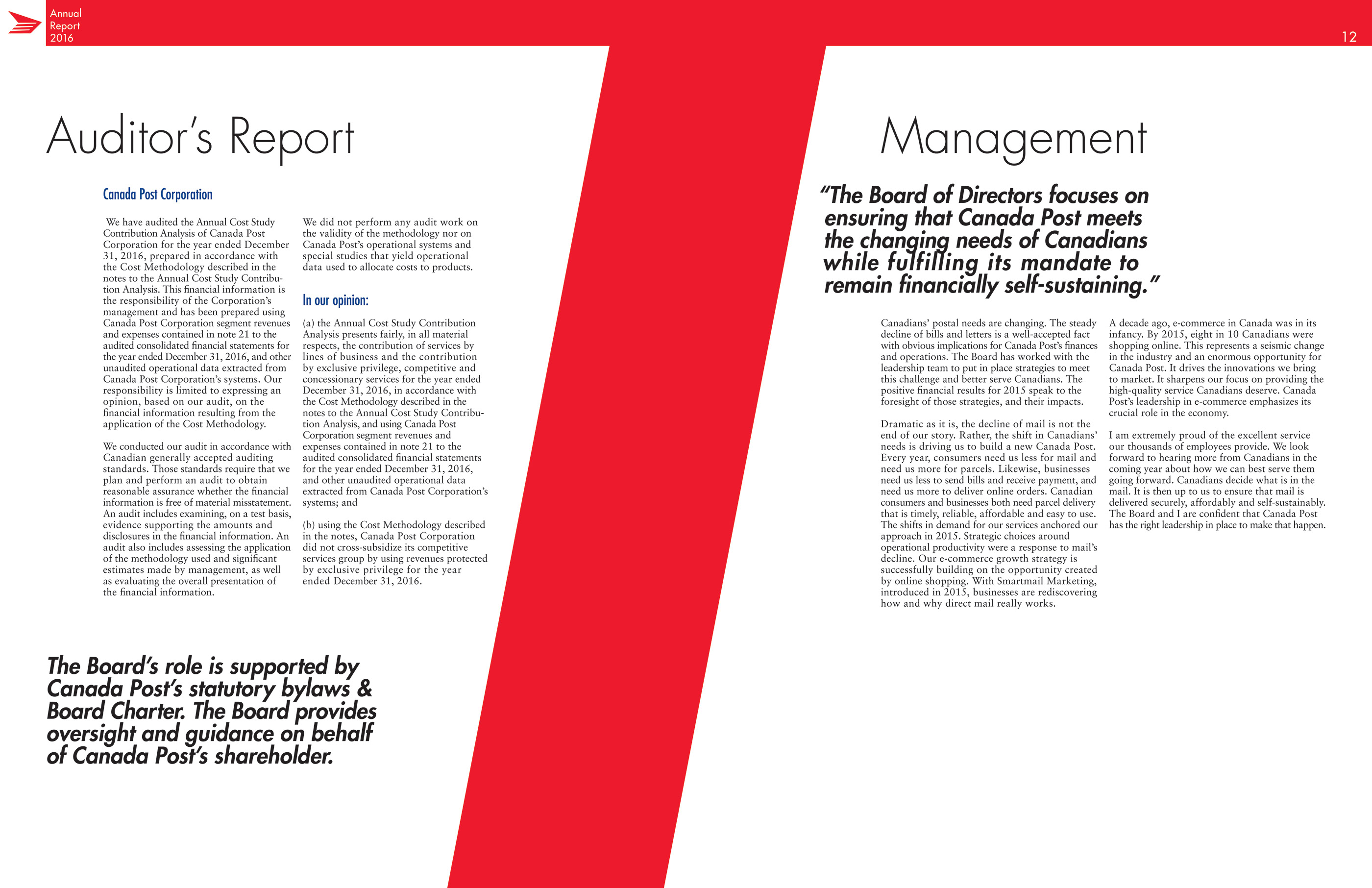 The Impact Of Canada Post's Performance On The Alternative Delivery Market The Impact Of Canada Post's Performance On The Alternative Delivery Market