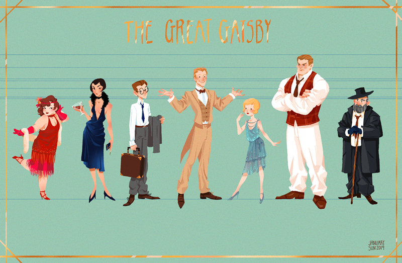 The Real-Life Inspirations Behind The Great Gatsby's Characters The Real-Life Inspirations Behind The Great Gatsby's Characters
