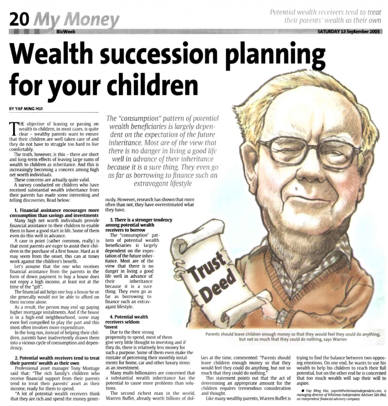 The Rise Of Succession Planning In High-Net-Worth Families The Rise Of Succession Planning In High-Net-Worth Families