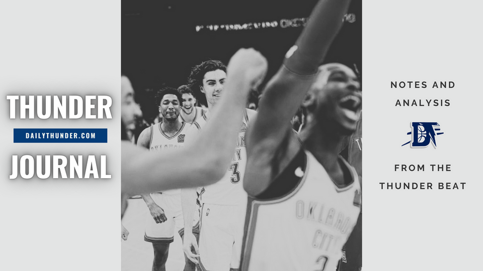 Thunder Draft Positioning Remains Uncertain Post-Season Thunder Draft Positioning Remains Uncertain Post-Season