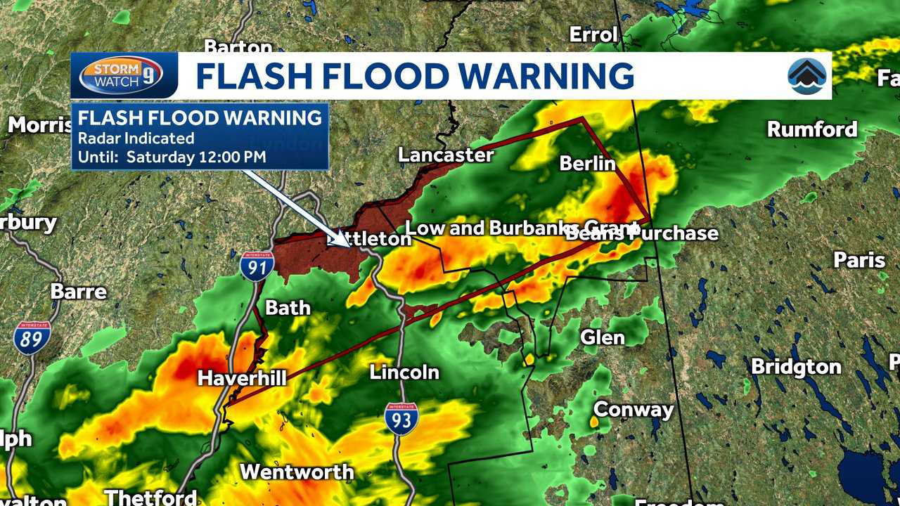 Thursday Night Flash Flood Warning Issued For Hampshire And Worcester Counties Thursday Night Flash Flood Warning Issued For Hampshire And Worcester Counties