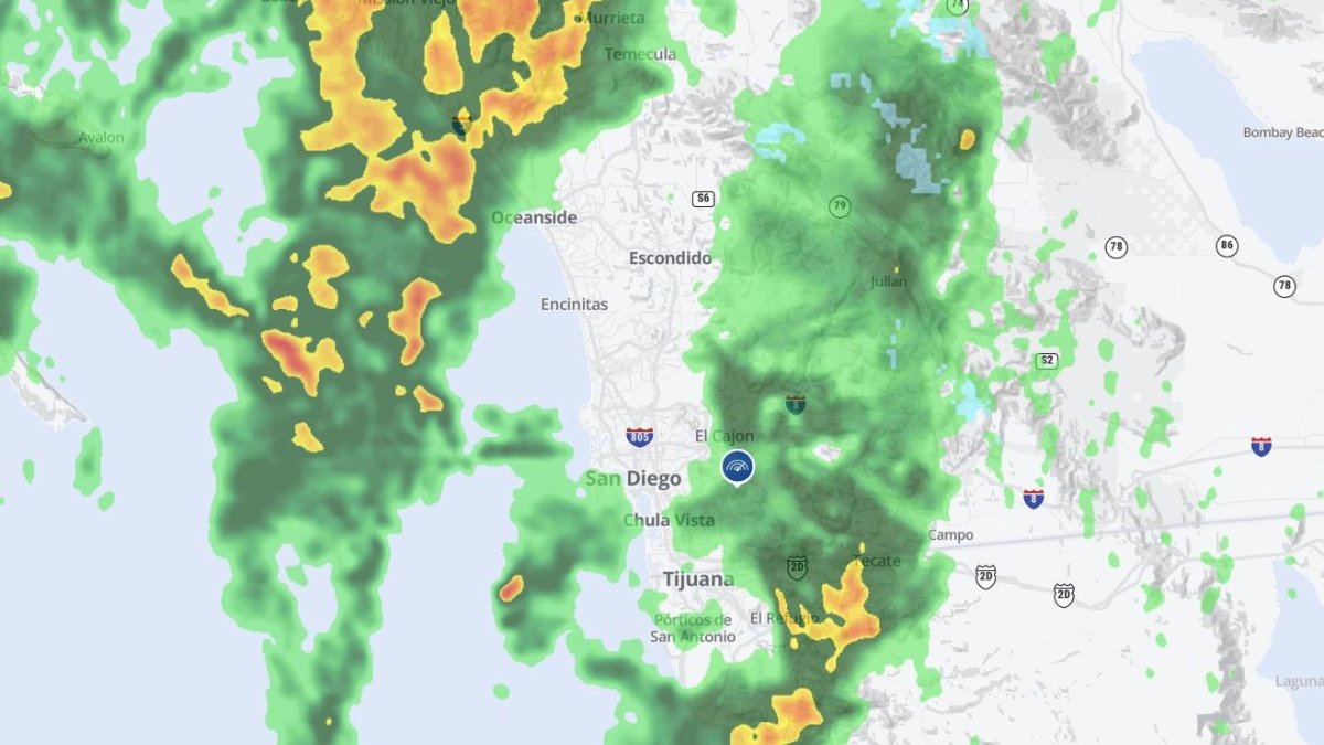 Tonight's San Diego Inclement Weather Program Alert Tonight's San Diego Inclement Weather Program Alert