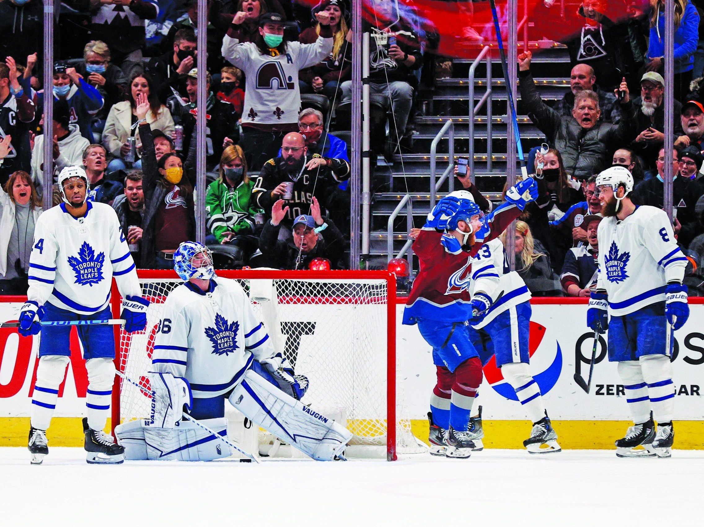 Toronto Maple Leafs Edge Out Avalanche With 2-1 Win Toronto Maple Leafs Edge Out Avalanche With 2-1 Win