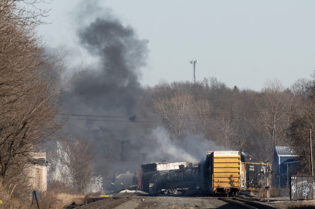 Toxic Chemicals From Ohio Train Derailment: Months-Long Persistence In Buildings Toxic Chemicals From Ohio Train Derailment: Months-Long Persistence In Buildings