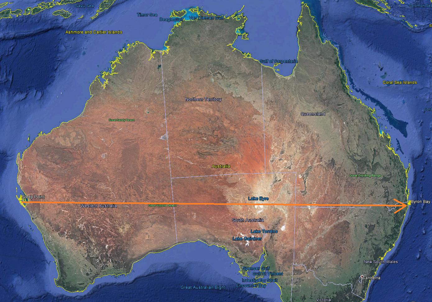 Trans-Australia Run: Is The World Record About To Fall? Trans-Australia Run: Is The World Record About To Fall?