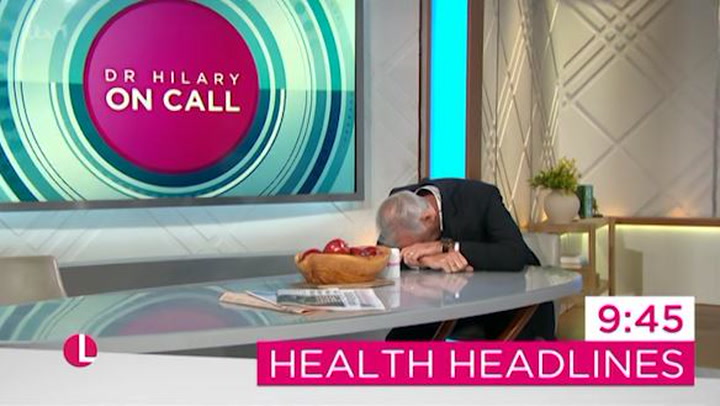 TV Host Lorraine Kelly Squirming After David Walliams' Remarks TV Host Lorraine Kelly Squirming After David Walliams' Remarks