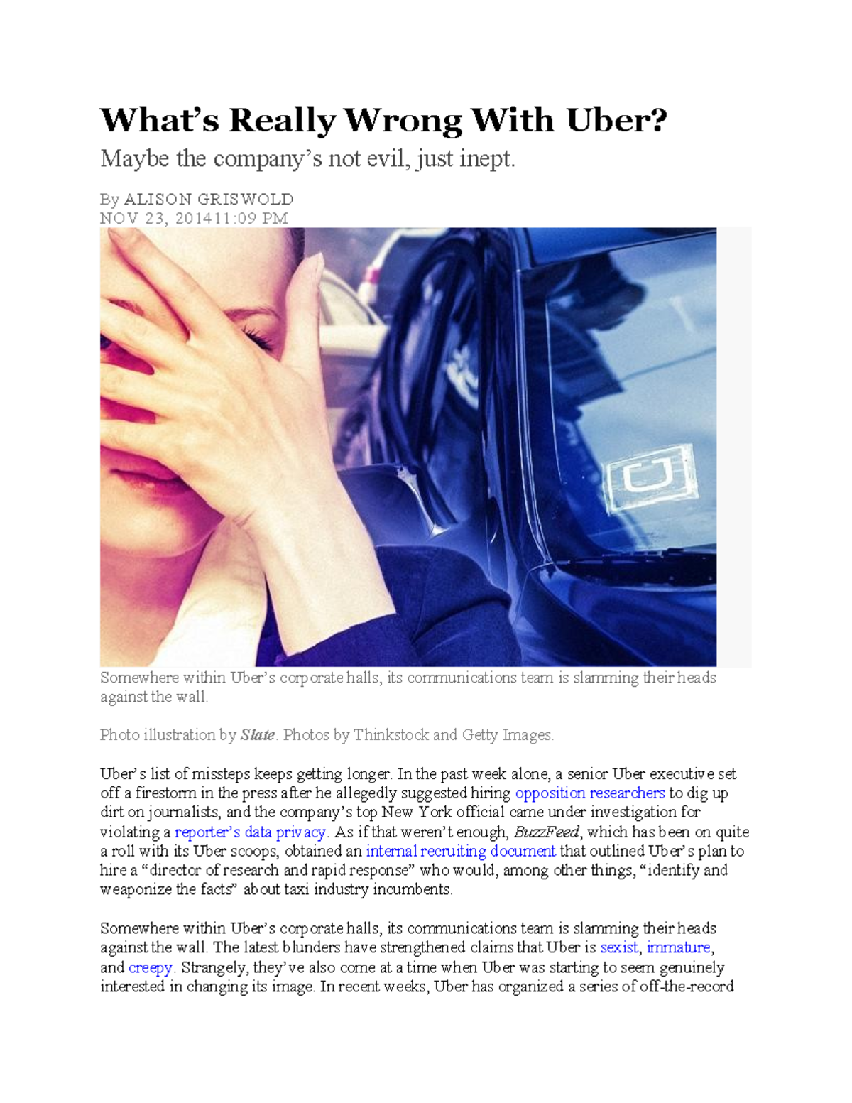 Uber's Past Mistake: Kalanick On The Decision To Drop [Project Name]