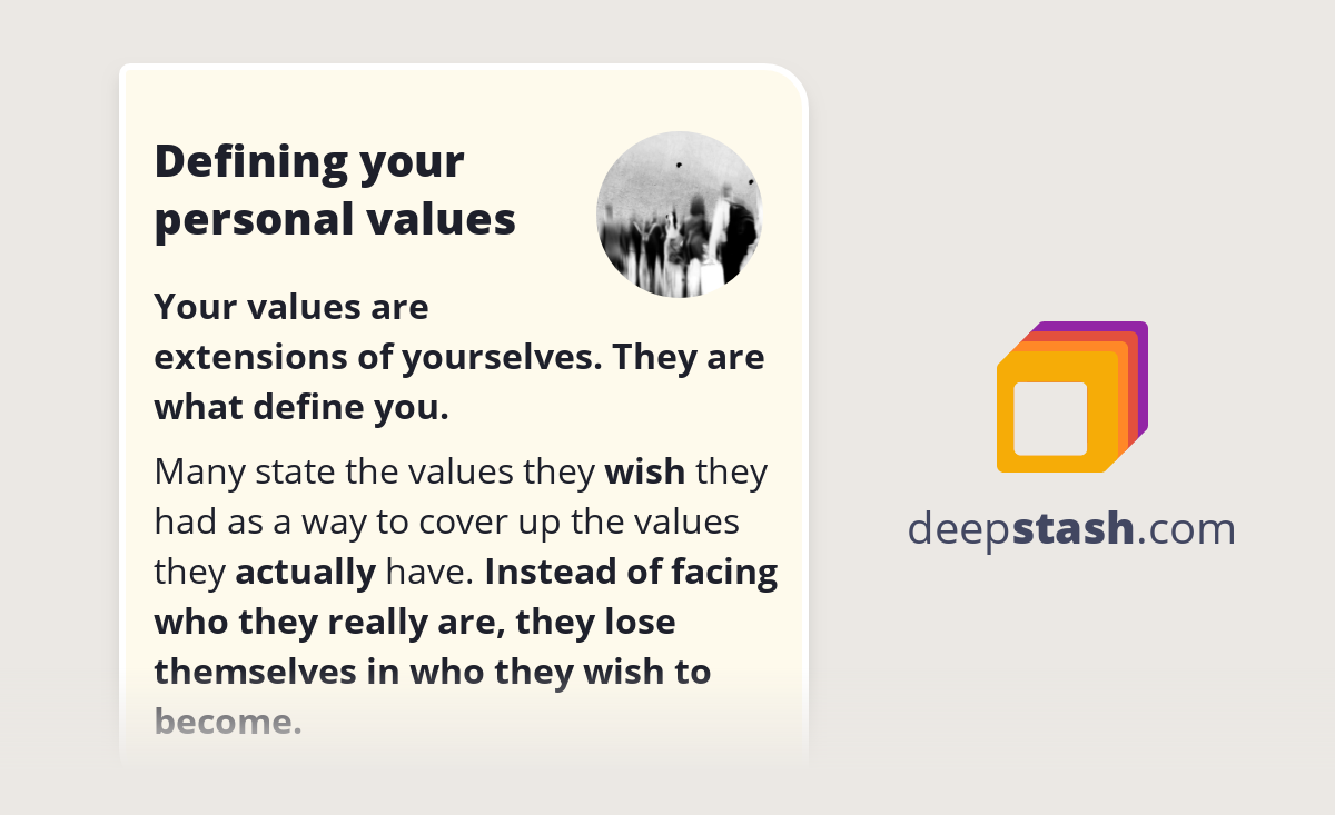 Understanding The Good Life: Defining Your Values And Goals