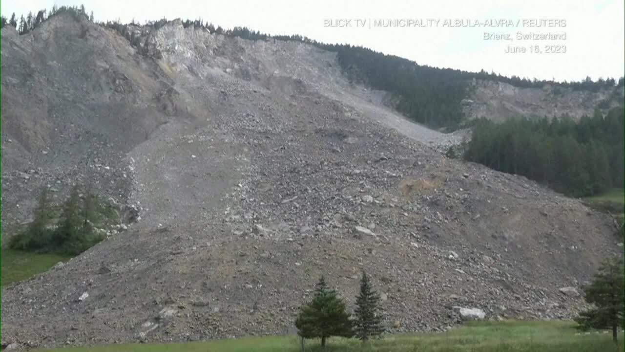 Urgent Action Needed: Landslide Threat To Swiss Mountain Village Urgent Action Needed: Landslide Threat To Swiss Mountain Village
