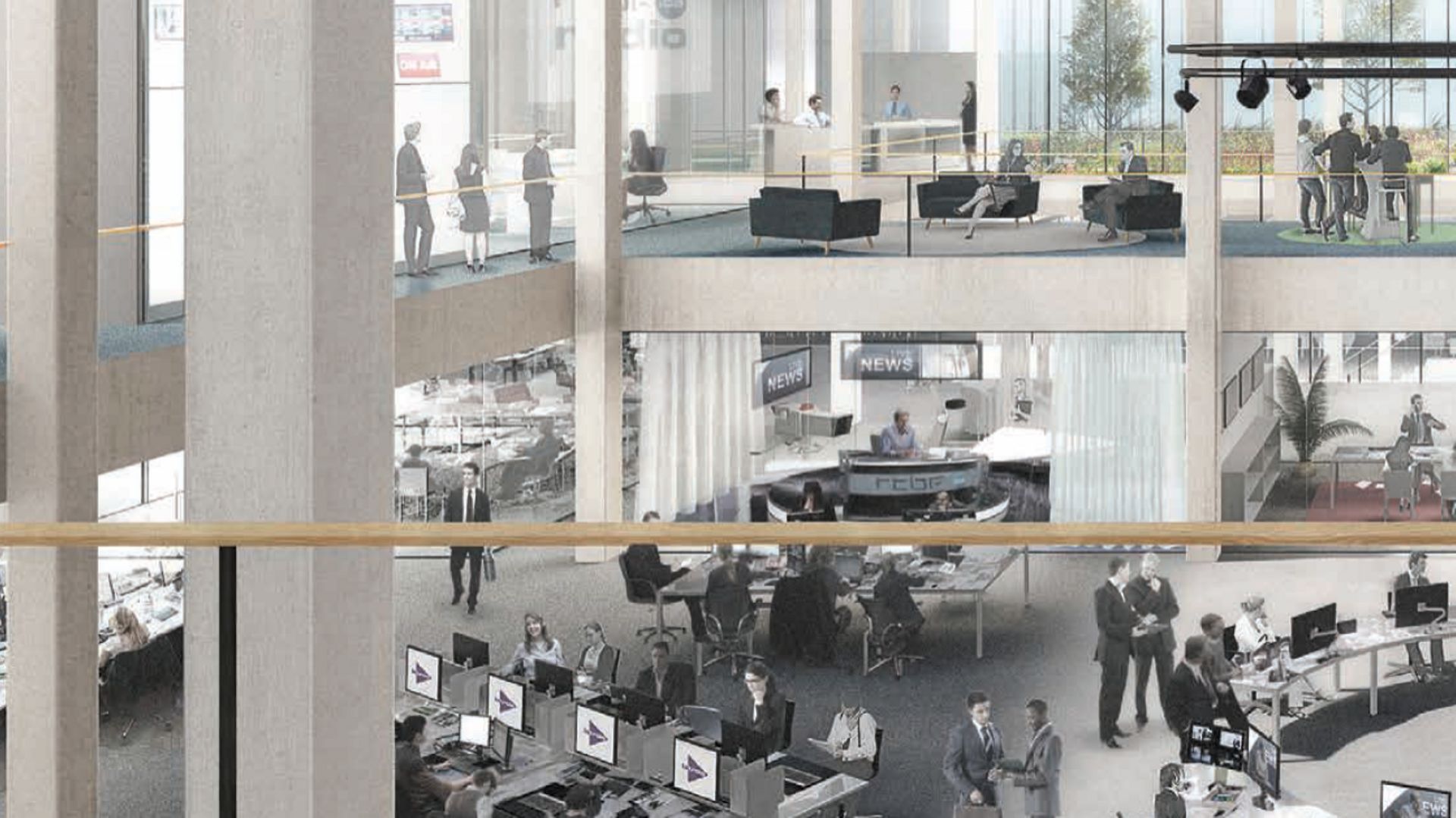 Voici L'avenir Des Locaux De La RTBF Au Palais Des Congrès De Liège