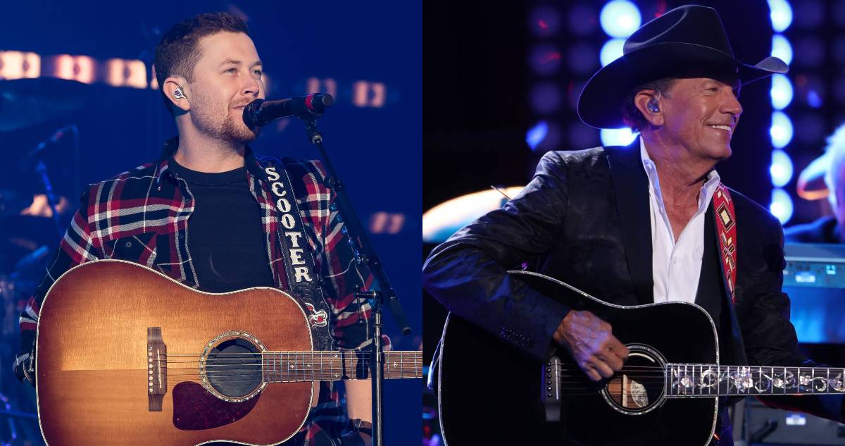 Watch Scotty McCreery's Son Pay Heartfelt Tribute To George Strait Watch Scotty McCreery's Son Pay Heartfelt Tribute To George Strait