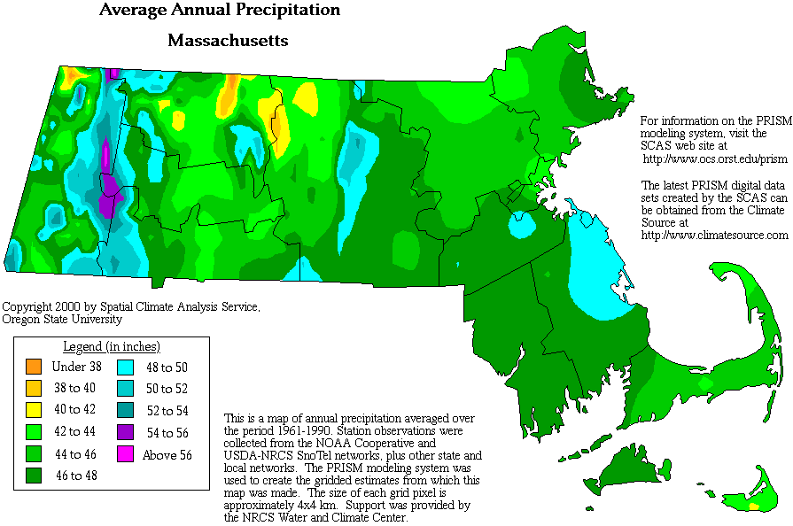 Western Massachusetts Rainfall: The Climate Change Connection Western Massachusetts Rainfall: The Climate Change Connection