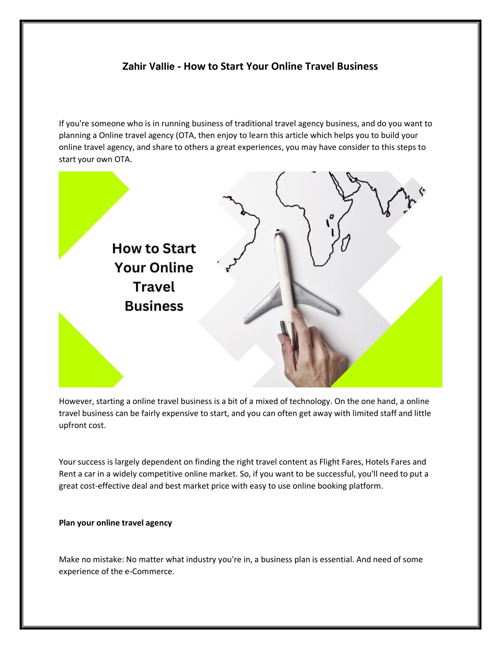 Where To Start Your Business: Identifying The Country's Top Locations Where To Start Your Business: Identifying The Country's Top Locations