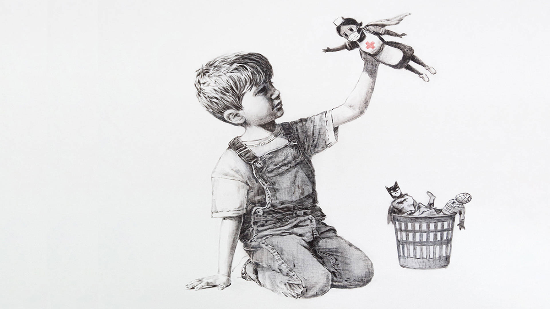 Who Tagged This Painting? Banksy Artwork Up For Sale Who Tagged This Painting? Banksy Artwork Up For Sale